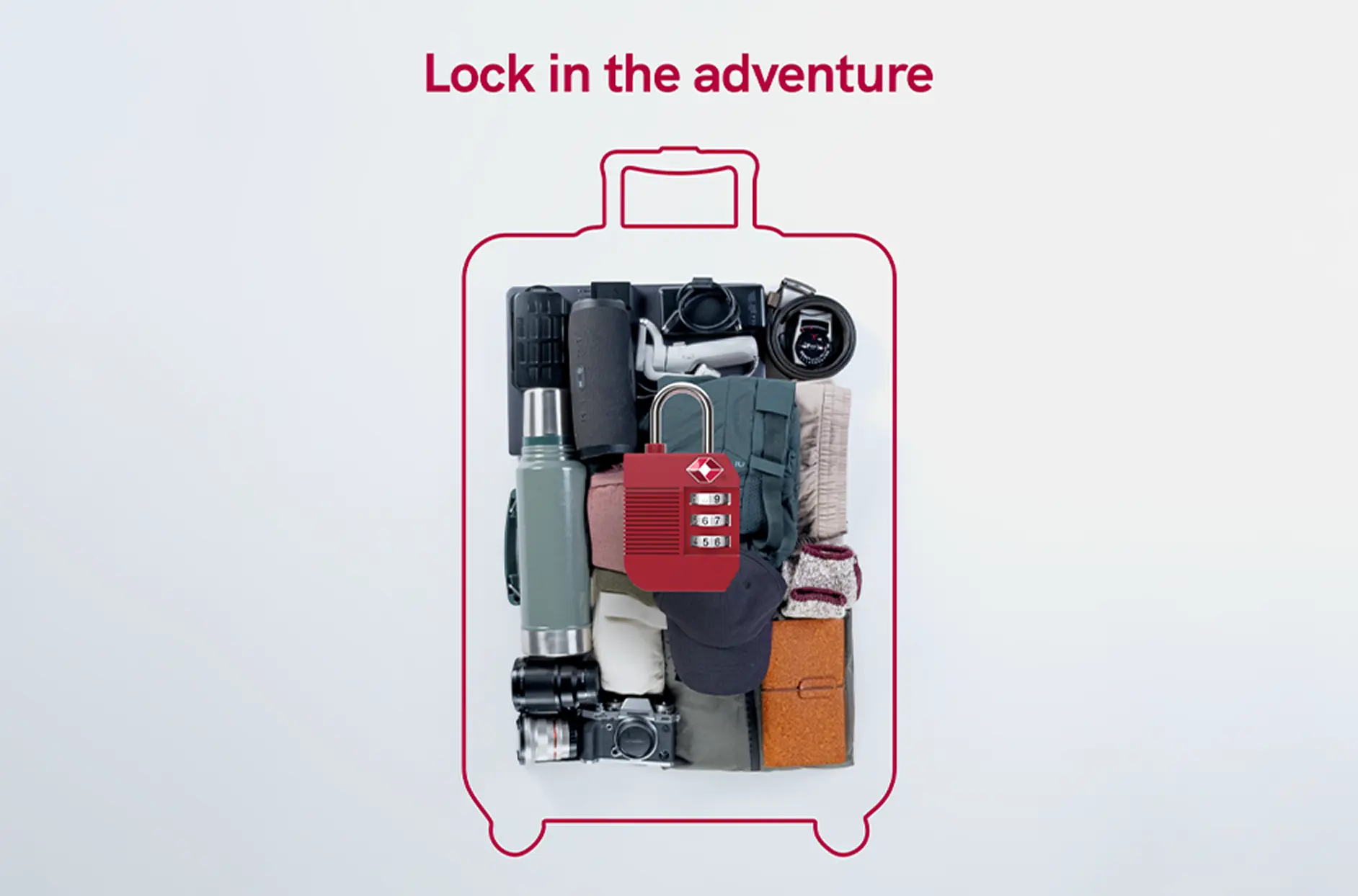 Travel Sentry holiday travel campaign