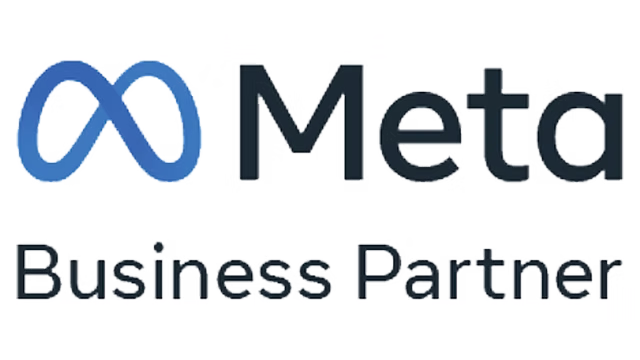 Meta Business Partner badge with the Meta infinity logo